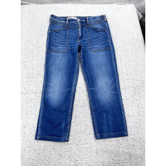 Pilcro By Anthropologie Jeans Womens 30 Medium Wash Slim Boyfriend - Picture 2 of 14